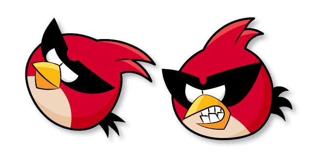 Cute Cursor - Angry Birds Space Super Red
