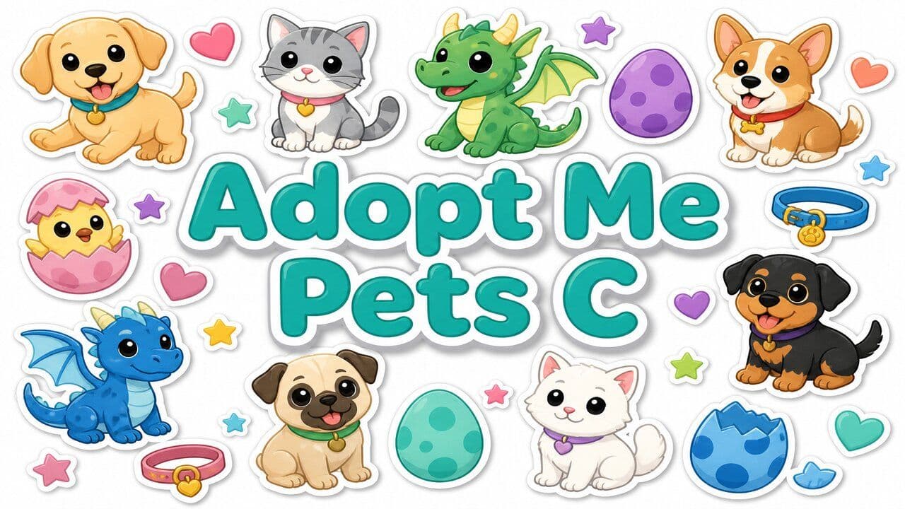 Adopt Me Pets C