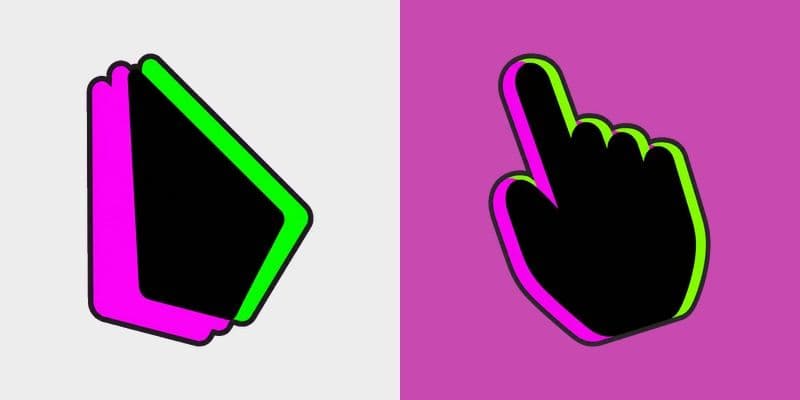 Anaglyph Magenta Lime