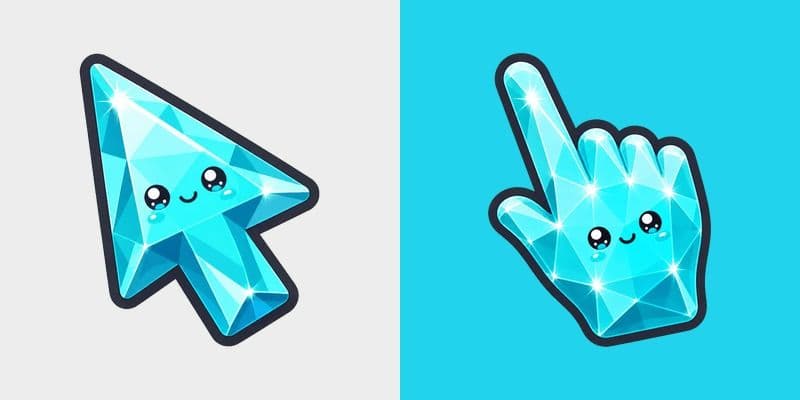 Aquamarine Crystal Arrow
