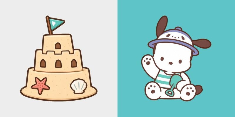 Beach Pochacco