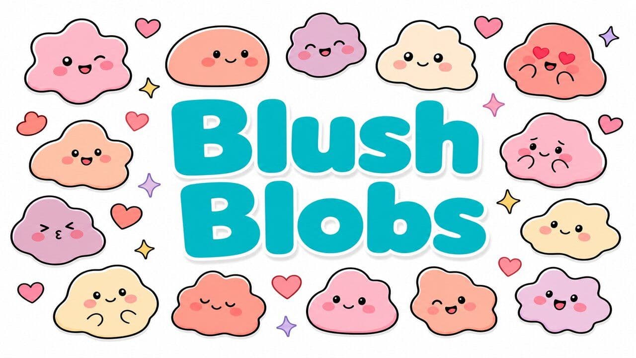 Фон колекції Blush Blobs