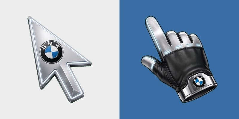 BMW Luxury Chrome Cursor