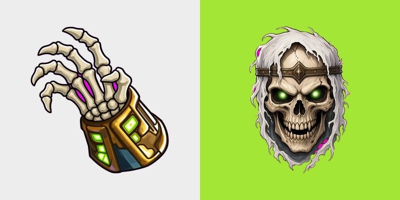 Bright Bone Lich Gauntlet