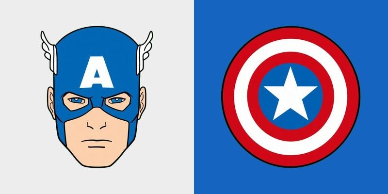 Bright Patriot Star Cursor cursor preview