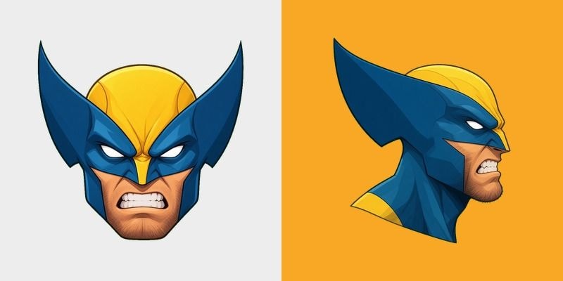 Bright Yellow Fin Snarl Cursor cursor preview