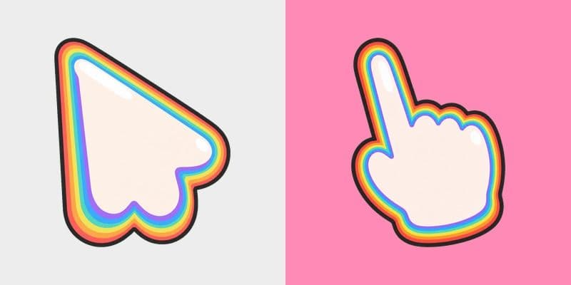 Candy Rainbow Puff