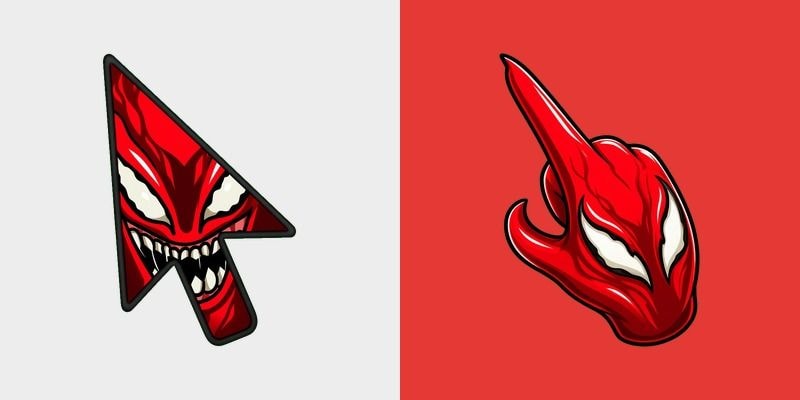 Carnage Face Cursor