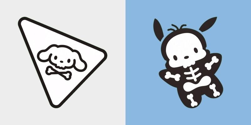 Cinnamoroll Ghost Bone Cursor