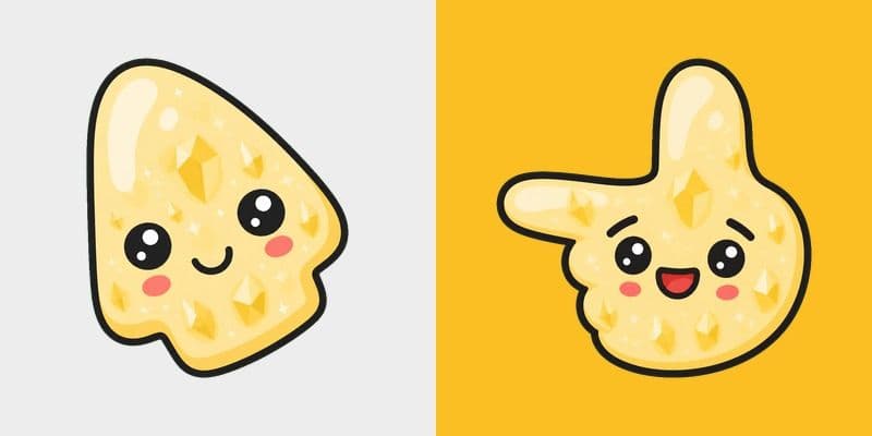 Citrine Crystal Blob