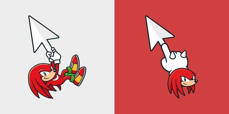 Classic Knuckles Cursor