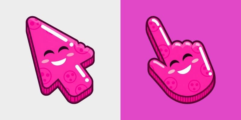 Colorful Smile Magenta Pop