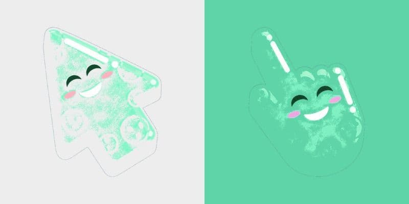 Colorful Smile Mint Jelly