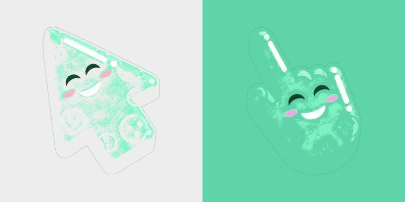 Colorful Smile Mint Jelly