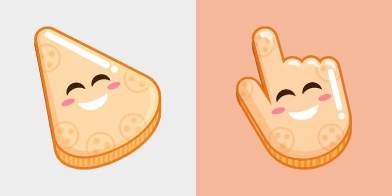 Colorful Smile Peach Cream