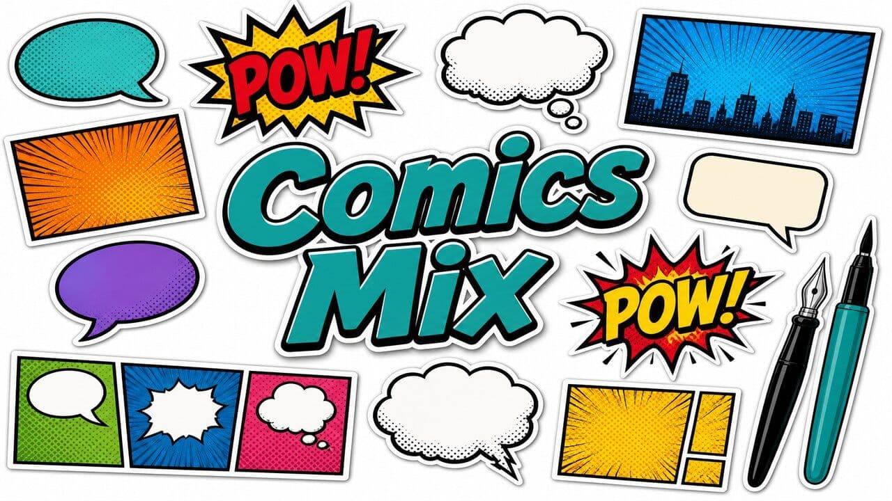 Comics Mix Packs