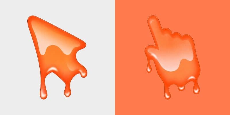 Coral Squiggle Wave