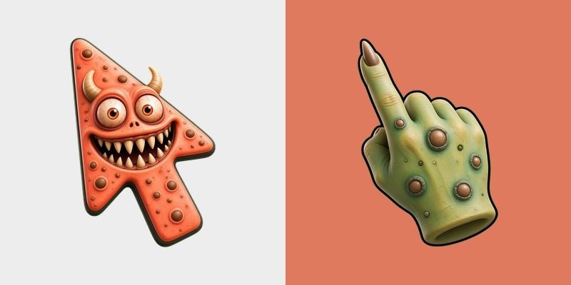 Coral Wart Horn Monster Cursor