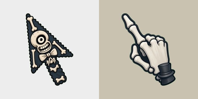 Corpse Bride Bonejangles Cursor