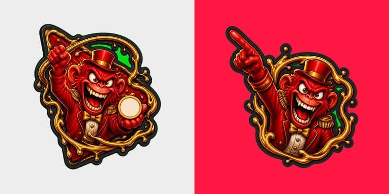 Custom Cursor Certified Circus Employee