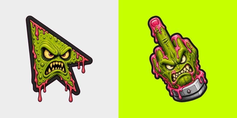 Custom Cursor Certified Hater