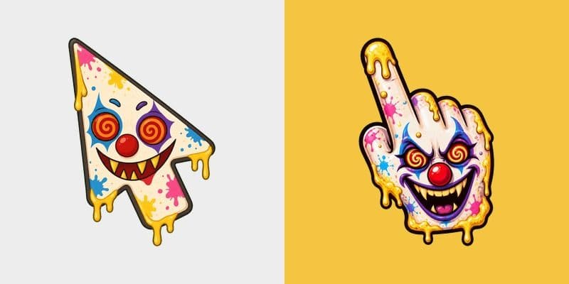 Custom Cursor Clown Mode