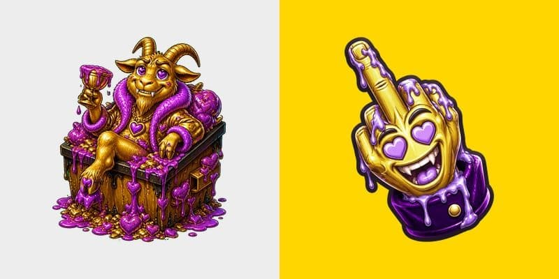 Custom Cursor Dumpster's Favorite