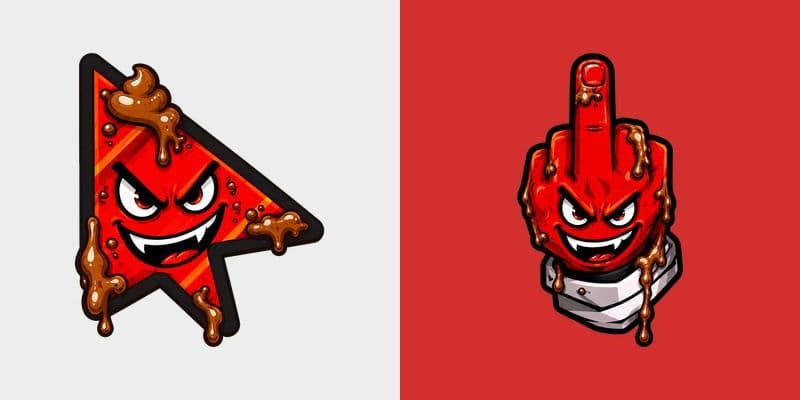 Custom Cursor Evil