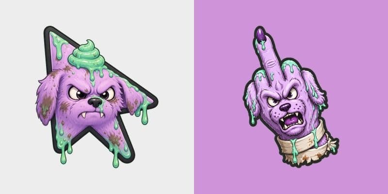 Custom Cursor Filthy Mutt