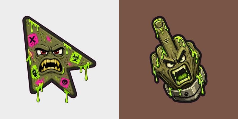 Custom Cursor Garbage