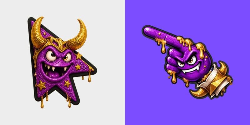 Custom Cursor Loki Wannabe