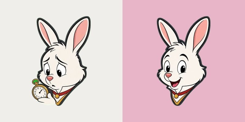 White Rabbit cursor preview