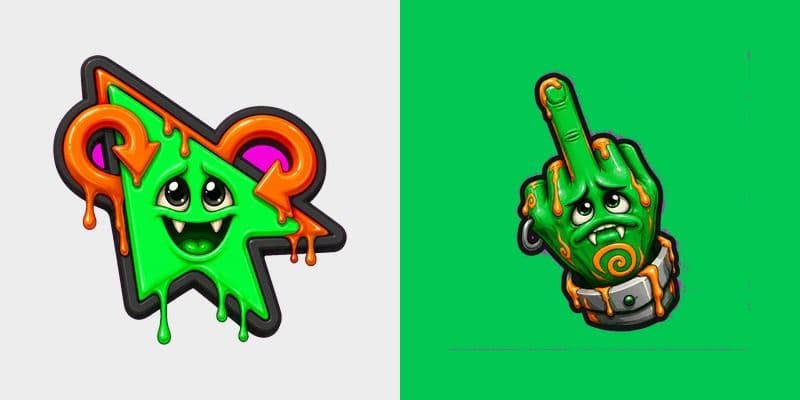Custom Cursor Recycle Me
