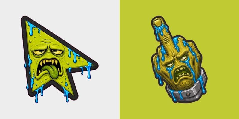 Custom Cursor Rotten