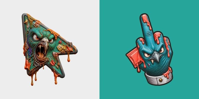 Custom Cursor Rubbish