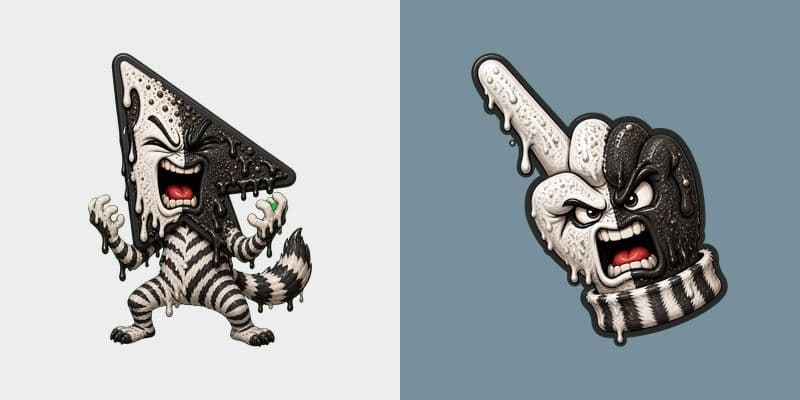 Custom Cursor Salt & Pepper Pain
