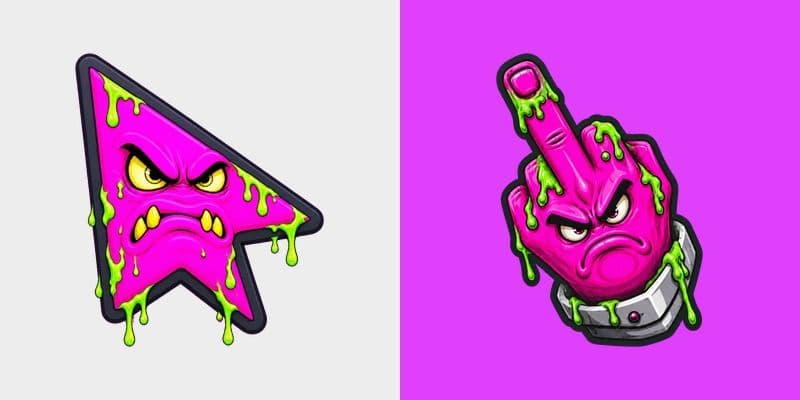 Custom Cursor Stay Mad
