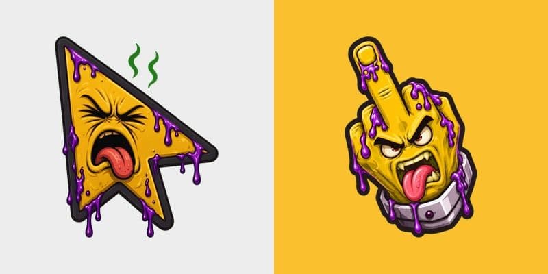 Custom Cursor Stinky