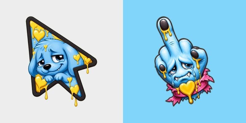 Custom Cursor Stray Loser