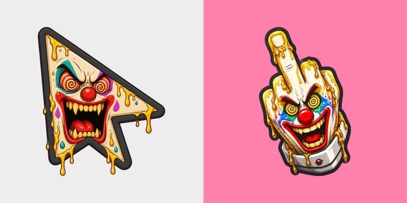 Custom Cursor Total Clown