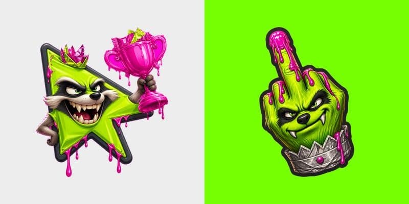 Custom Cursor Trash Owns You