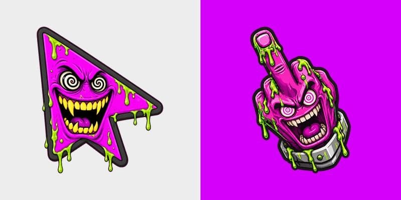 Custom Cursor Unhinged