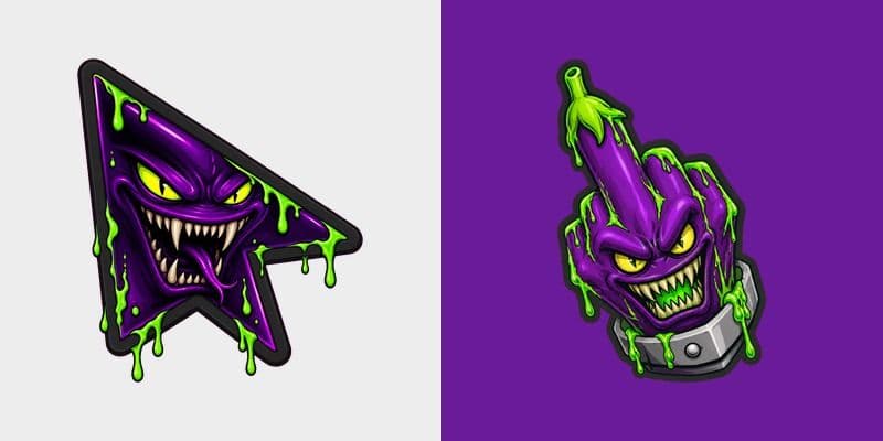Custom Cursor Venom