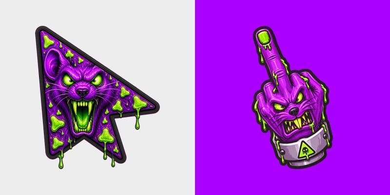 Custom Cursor Waste