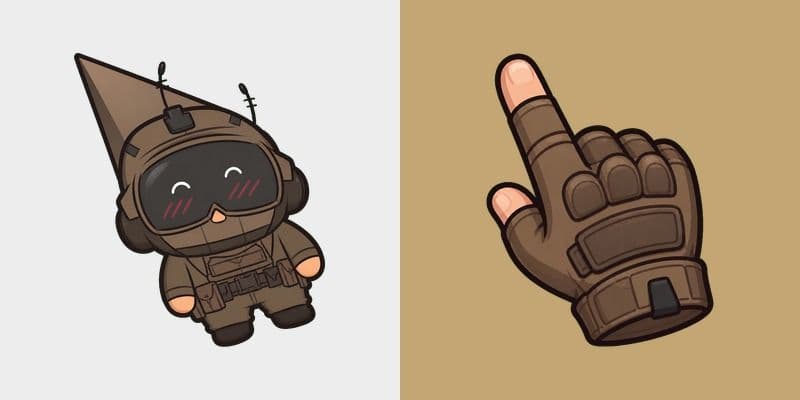 Cute Hooded Operator