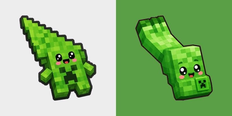 Cute Minecraft Creeper
