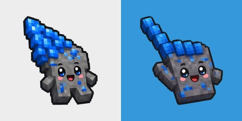 Cute Minecraft Lapis Ore