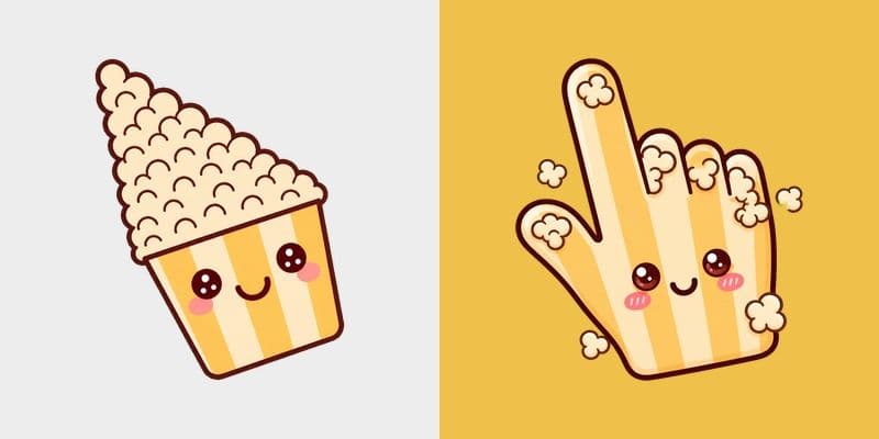 Cute Popcorn Bucket