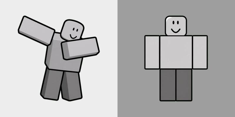 Cute Roblox Guest Wave
