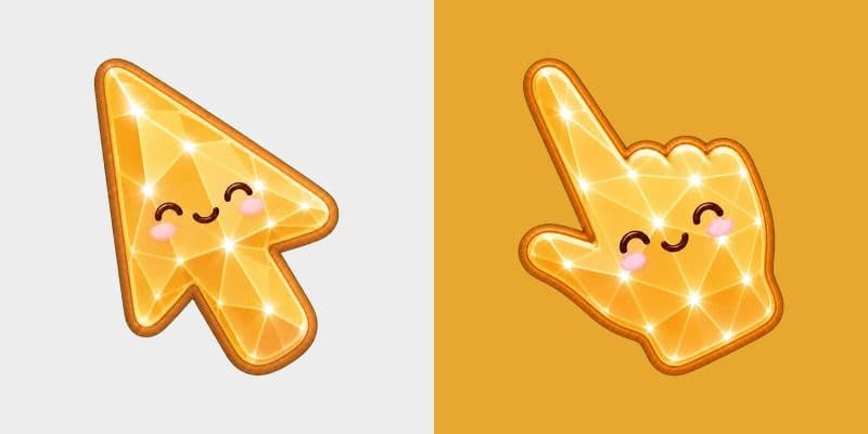 Cute Stylish Modern Amber Crystal